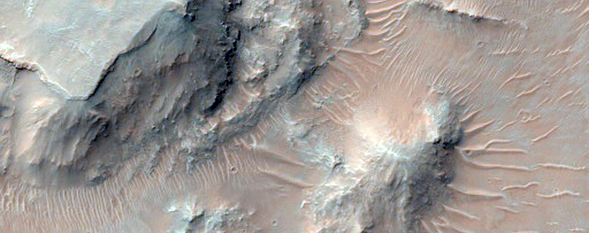 Area East of Holden Crater