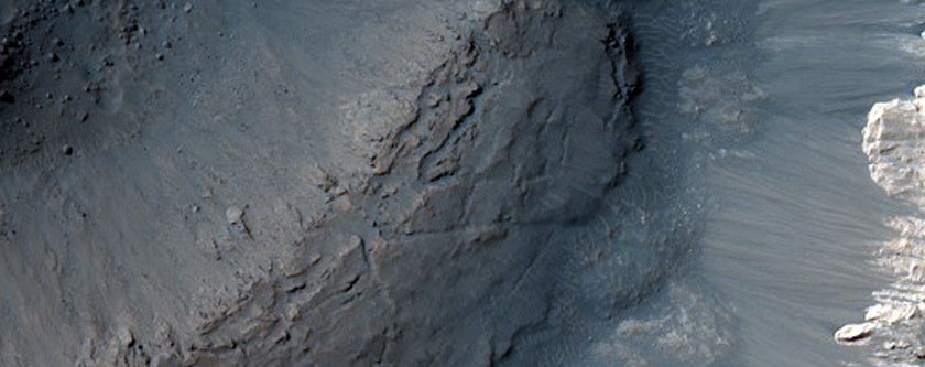 Interesting Crater in Meridiani Planum