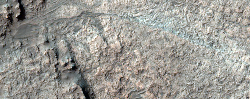 Jointed Layered Deposits in Terra Tyrrhena