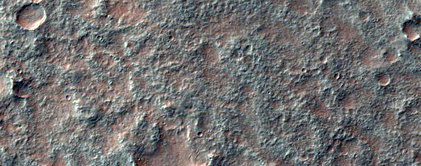 Exhumed Faults Southeast of the Thaumasia Highlands