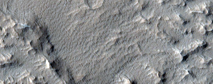 Sample of Pavonis Mons Flow Contact