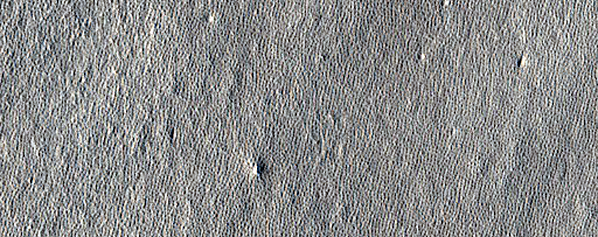 Sample Surface Texture in Grooved Terrain in Arcadia Planitia
