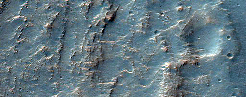 Possible Delta in Crater