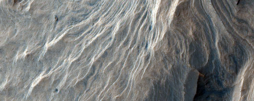 Interior Layered Deposits Exposure in Coprates Chasma