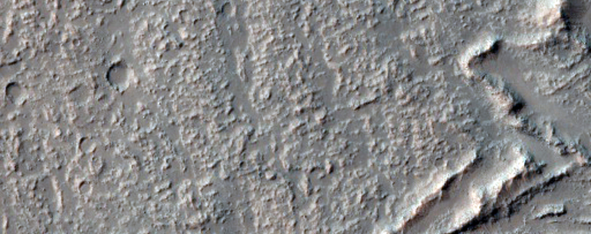 Relatively Dust-Free Lava Flow Eminating from Arsia Mons in Daedalia Planum