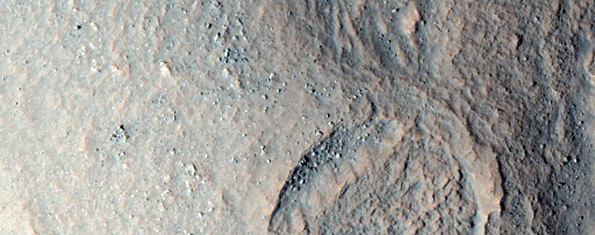 Mantles and Flows in Moreux Crater