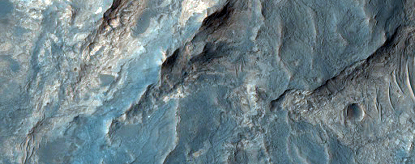 a Sample of the Floor of Ius Chasma