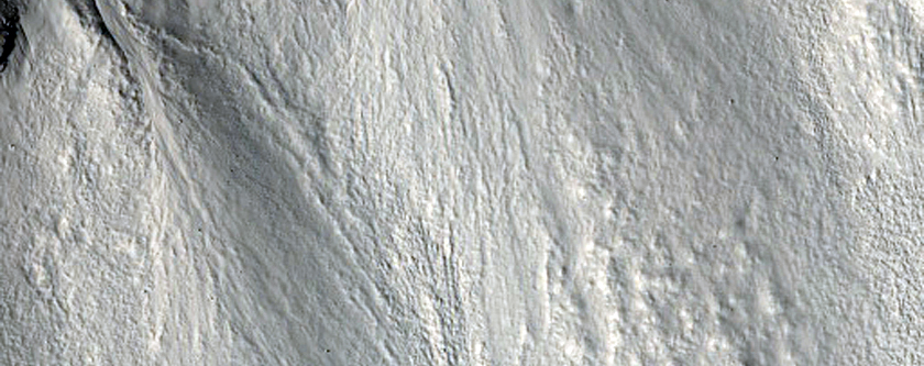 Northern Gullies with Diverse Rock Distribution, in MOC Image M23-01263