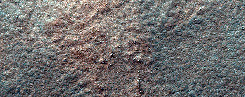 Observe Seasonal Defrosting of Tiny Crater 