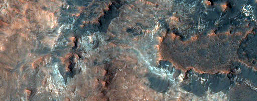 Large Area of Light-Toned Layering at Mawrth Vallis 