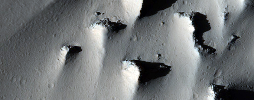 Sample Tharsis Tholus Caldera Wall 