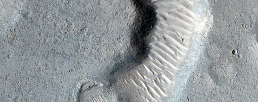 Tributary of Shalbatana Vallis, As Seen in MOC Image R09-01983