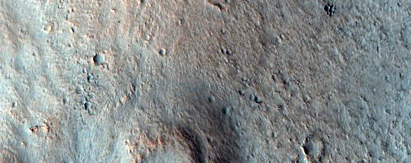 Light Mounds in Acidalia Planitia 