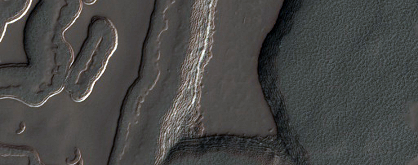 Layers Exposed in Sides of Mesas 
