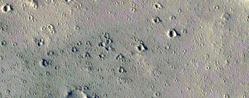 New Dark Spot Impact Crater 