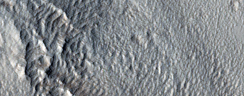 Pavonis Mons Northern Flank Deposits 