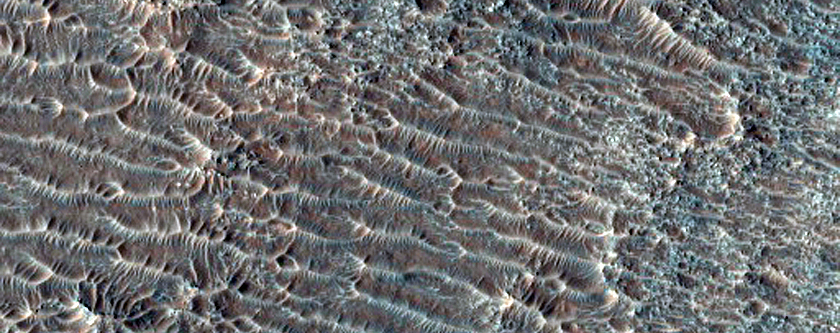 Terra Tyrrhena Crater Floor Deposit 