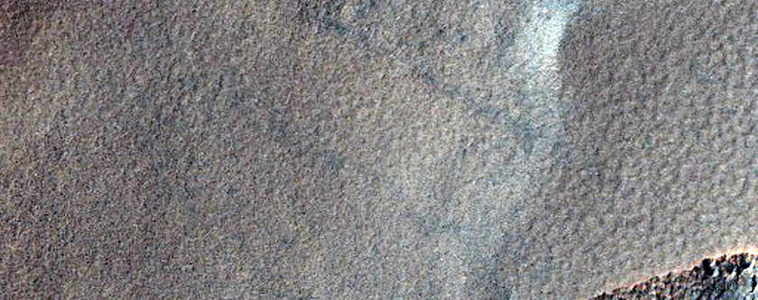 Scarps on Channel Floor
