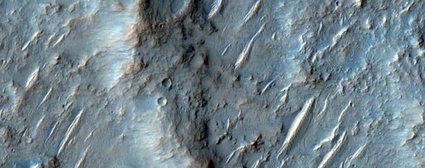 Flow Into Crater