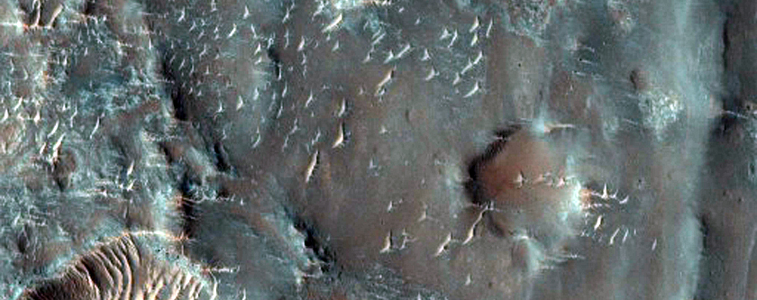 Terra Tyrrhena Crater Floor Deposit