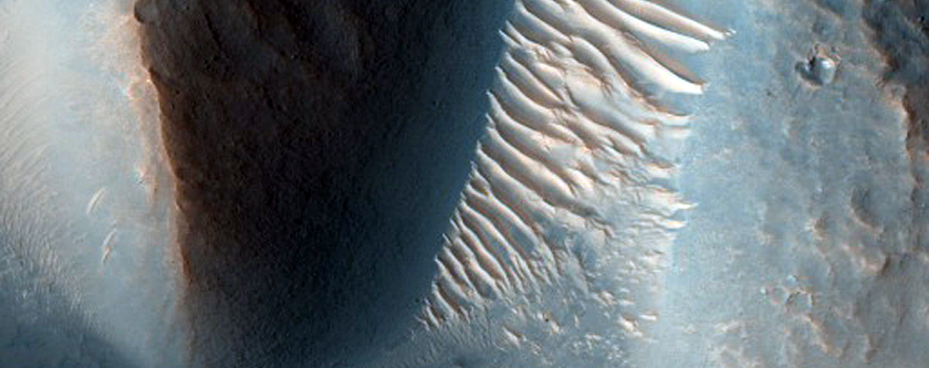 Sample of Side Valley of Ius Chasma