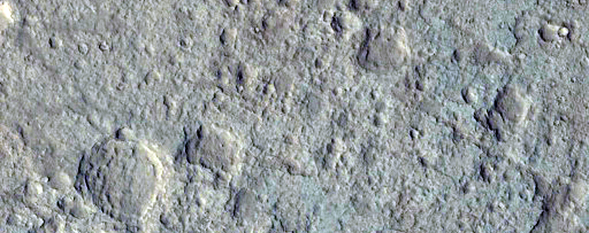 Proposed MSL Site in Gale Crater