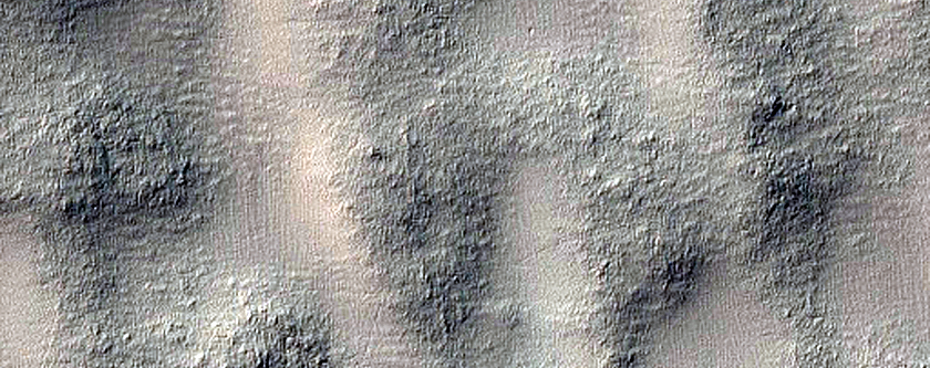 Layered Slope - South Polar Layers