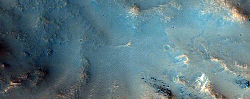Fresh-Looking Crater in Chryse Planitia