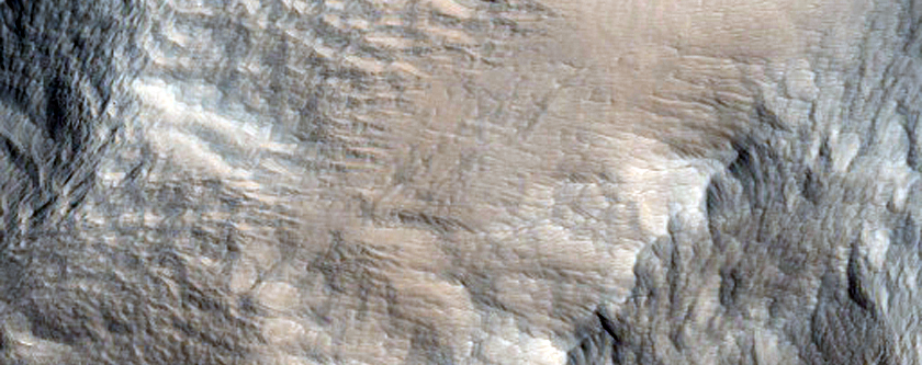 Pavonis Mons Northern Flank Deposits