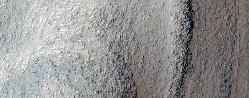 Layered Sinuous Ridge in Argyre Planitia