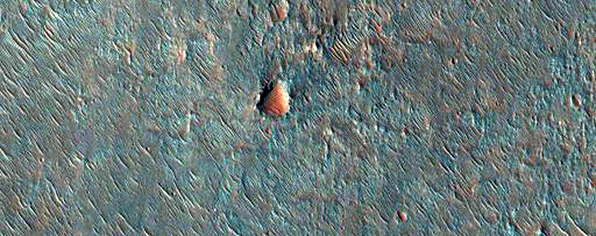 Proposed MSL site in Eos Chasma