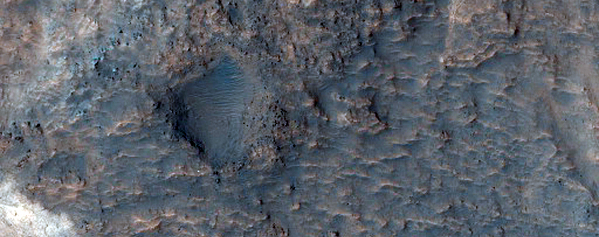 Putative Phyllosilicates in Tyrrhena Terra