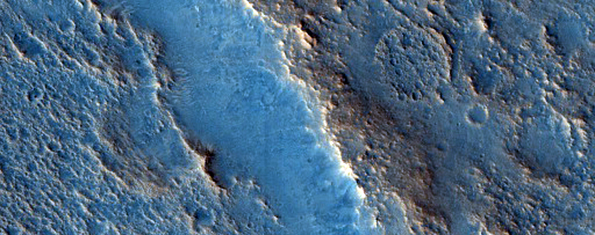 Streamlined Island North of Ares Valles