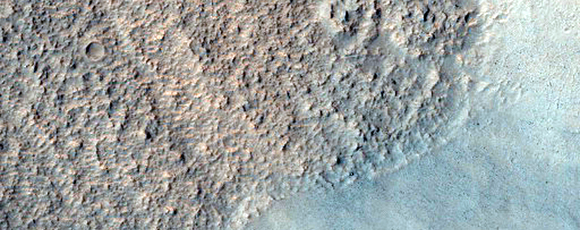 Gullies Previously Identified in North-Facing Wall of Dao Vallis