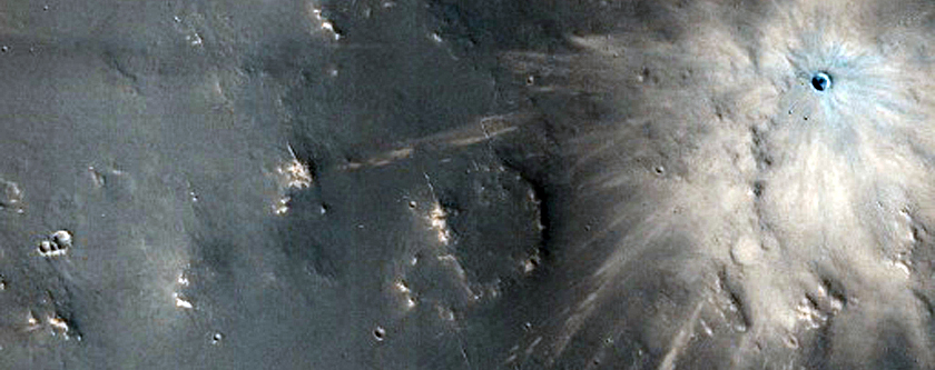New Dark Spot Impact Crater