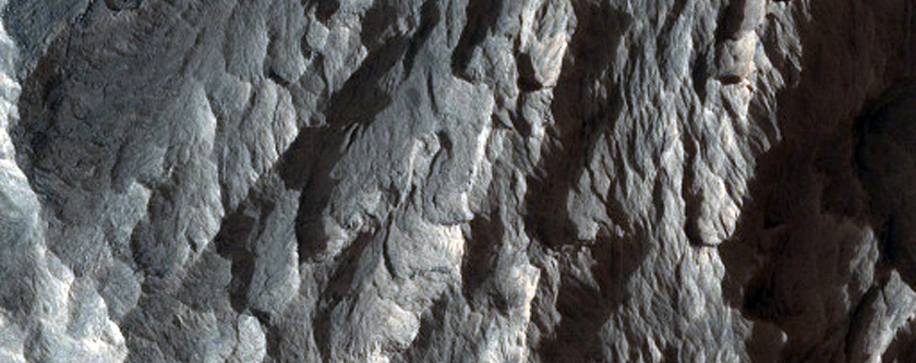 Eroding Layers in Melas Chasma