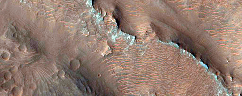 Holden Crater Alluvial Fan