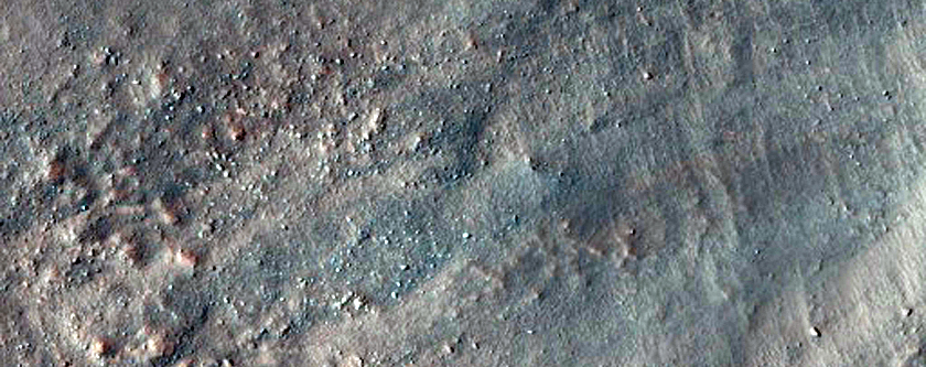 Argyre Rim Mottled Terrain