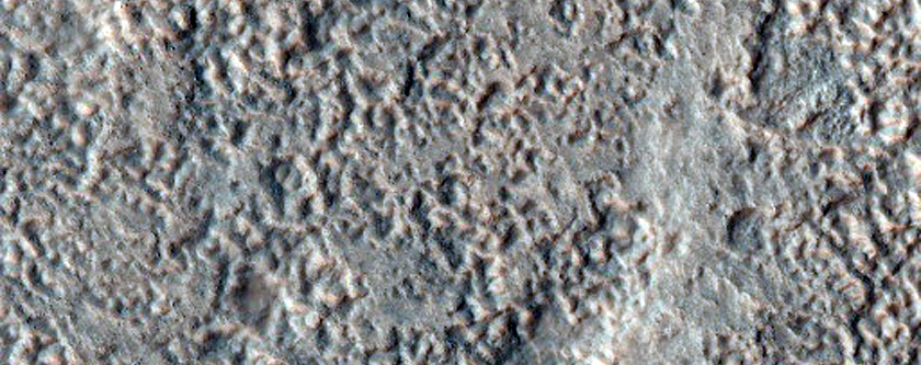 Graben and Smooth Plains in Western Aonia Region