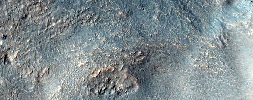 Craters with Dissected Mantle Terrain in Noachis Terra