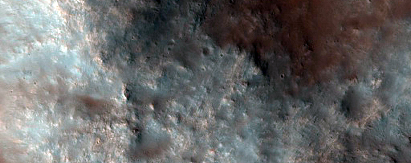 Terra Tyrrhena Crater Floor Deposit