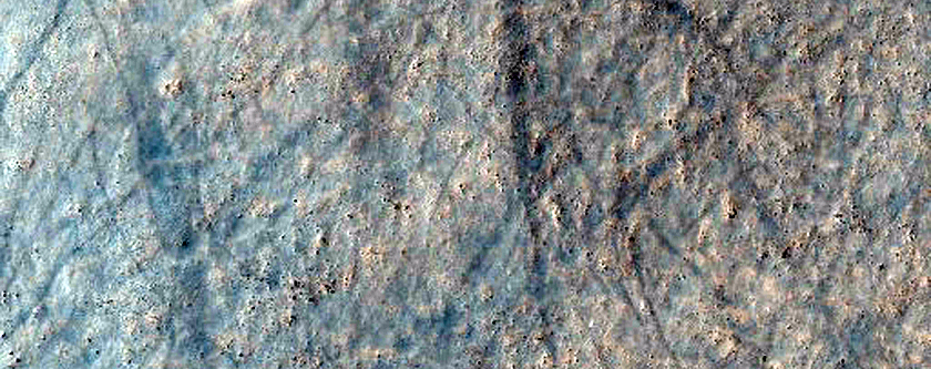 Subparallel Ridges in Terra Sirenum