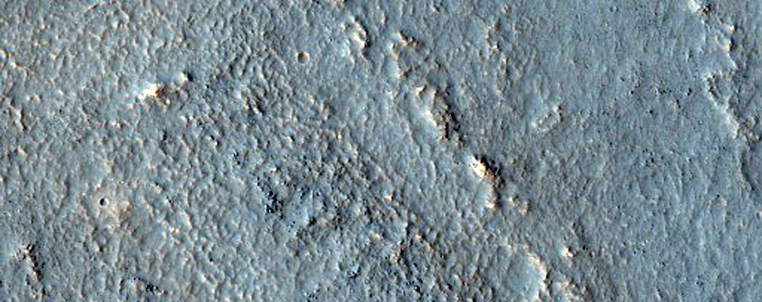 Mantled and Dissected Surface in Noachis Region
