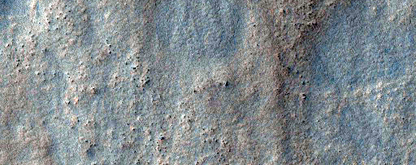 Patterned Ground and Pits in Southern High Latitudes