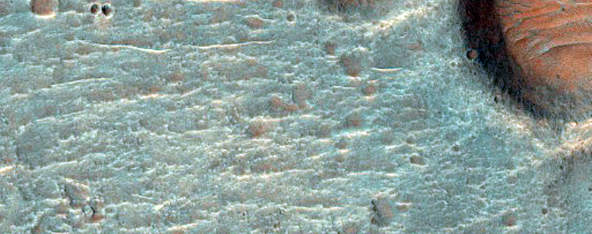 Wrinkle Ridge in Hesperia Planum
