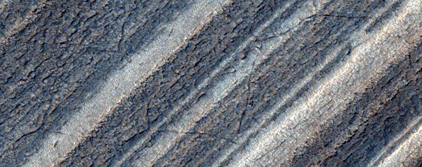 Exposure of South Polar Layered Deposits with Faults