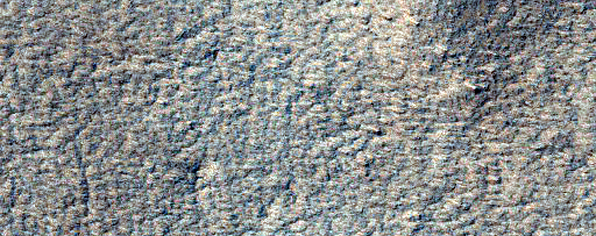 Basal Scarp of South Polar Layered Deposits