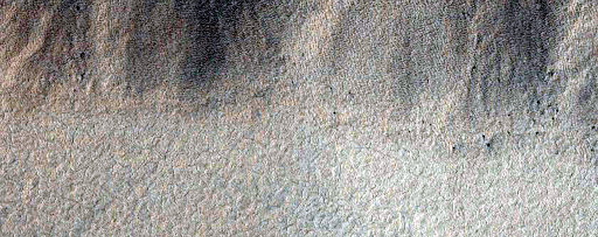Subset of 33 Gullies Previously Identified in MOC Image M10-01461