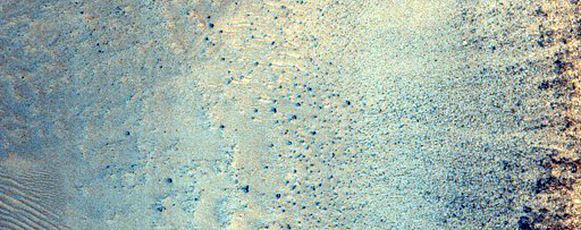 Fresh 3-Kilometer Diameter Crater