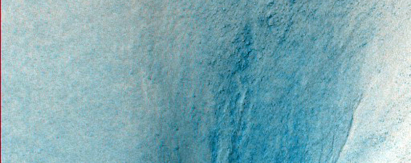 Region with Very Well-Developed Gullies As Seen in MOC Image M14-01408